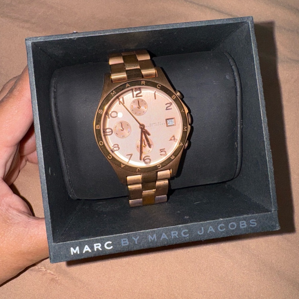 Rose Gold Marc Jacobs Watch